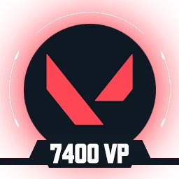 7,400 Valorant Points (VP)