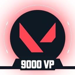 9,000 Valorant Points (VP)