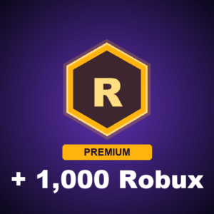 1-Month Premium + 1,000 Robux
