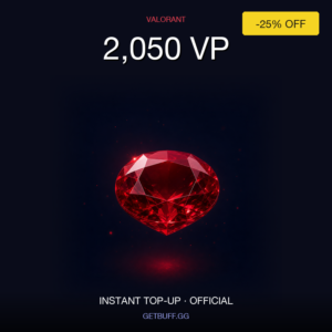 2,050 VP - Valorant Top-Up