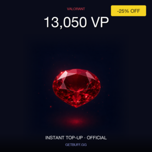 13,050 VP - Valorant Top-Up