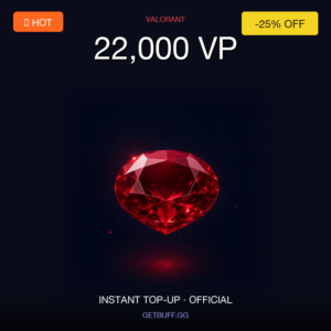 22,000 VP - Valorant Top-Up